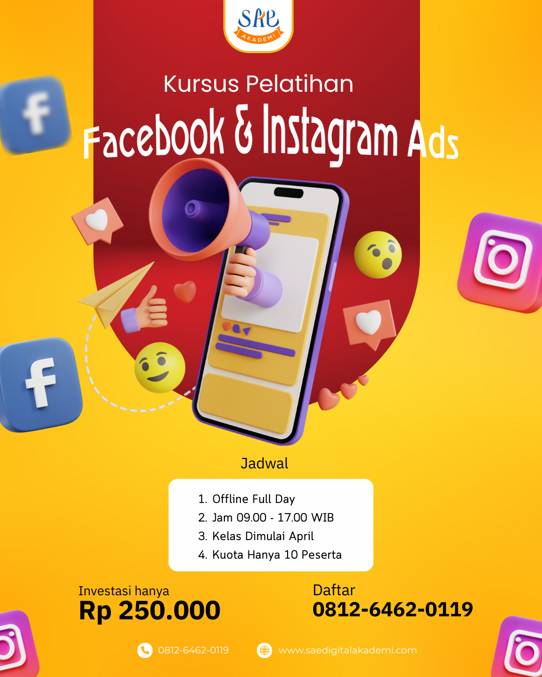 workhop digital marketing, desain grafis, animasi, 3d modeling blender, desain ui ux, kelas capcut di medan (3)