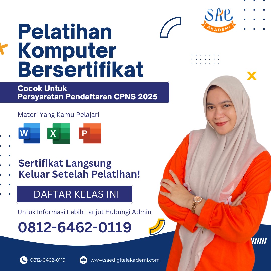 Kursus Komputer MS Office di Medan