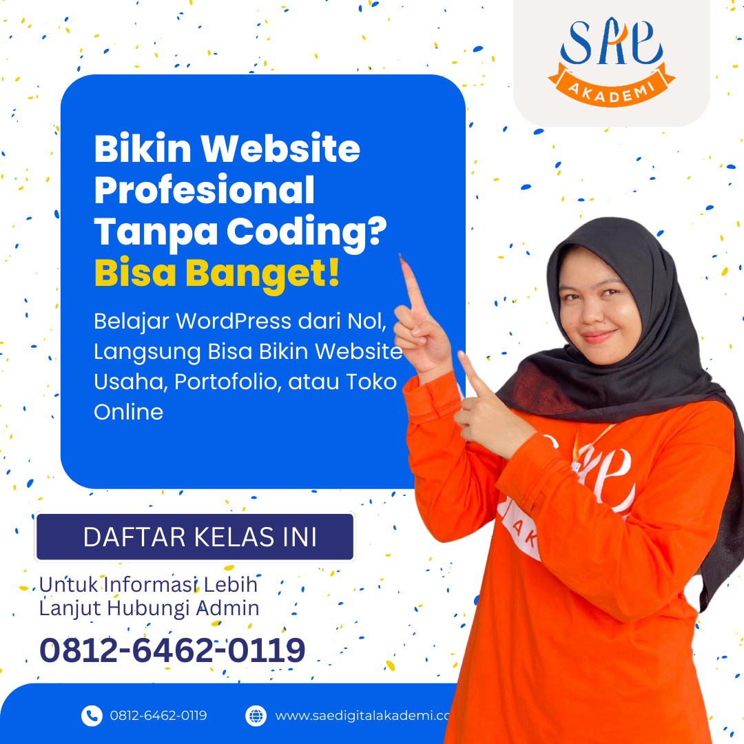 Kursus Pelatihan Pembuatan Website WordPress di Medan