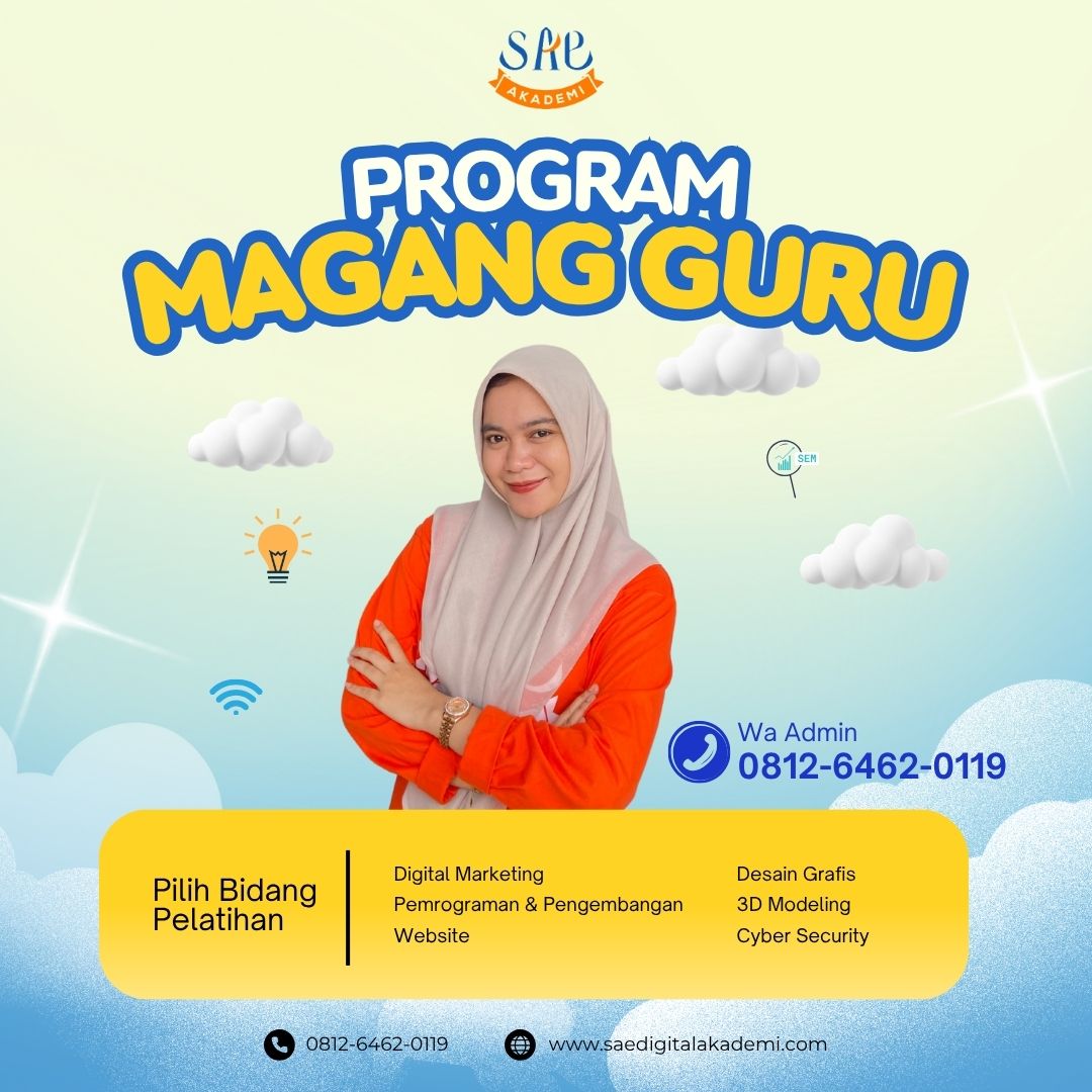 program magang guru SMK di Medan, magang guru SMK di Medan, magang guru bisnis digital di Medan, magang guru TKJ di Medan, magang guru multimedia di Medan, magang guru programmer di Medan, magang guru pemasaran di Medan, magang guru OTKP di Medan, magang guru akuntansi di Medan, magang guru cyber security di Medan, pelatihan guru SMK di industri Medan, link and match SMK dan industri di Medan, magang guru di perusahaan IT Medan, program magang guru bidang teknologi di Medan, tempat magang guru SMK di Medan, update kompetensi guru SMK di Medan, penguatan kurikulum SMK di Medan, magang guru kejuruan di Medan, magang guru 3D modeling di Medan, pengalaman magang guru SMK di Medan , magang guru komputer di medan, magang guru rpl di medan, magang guru tkj di medan